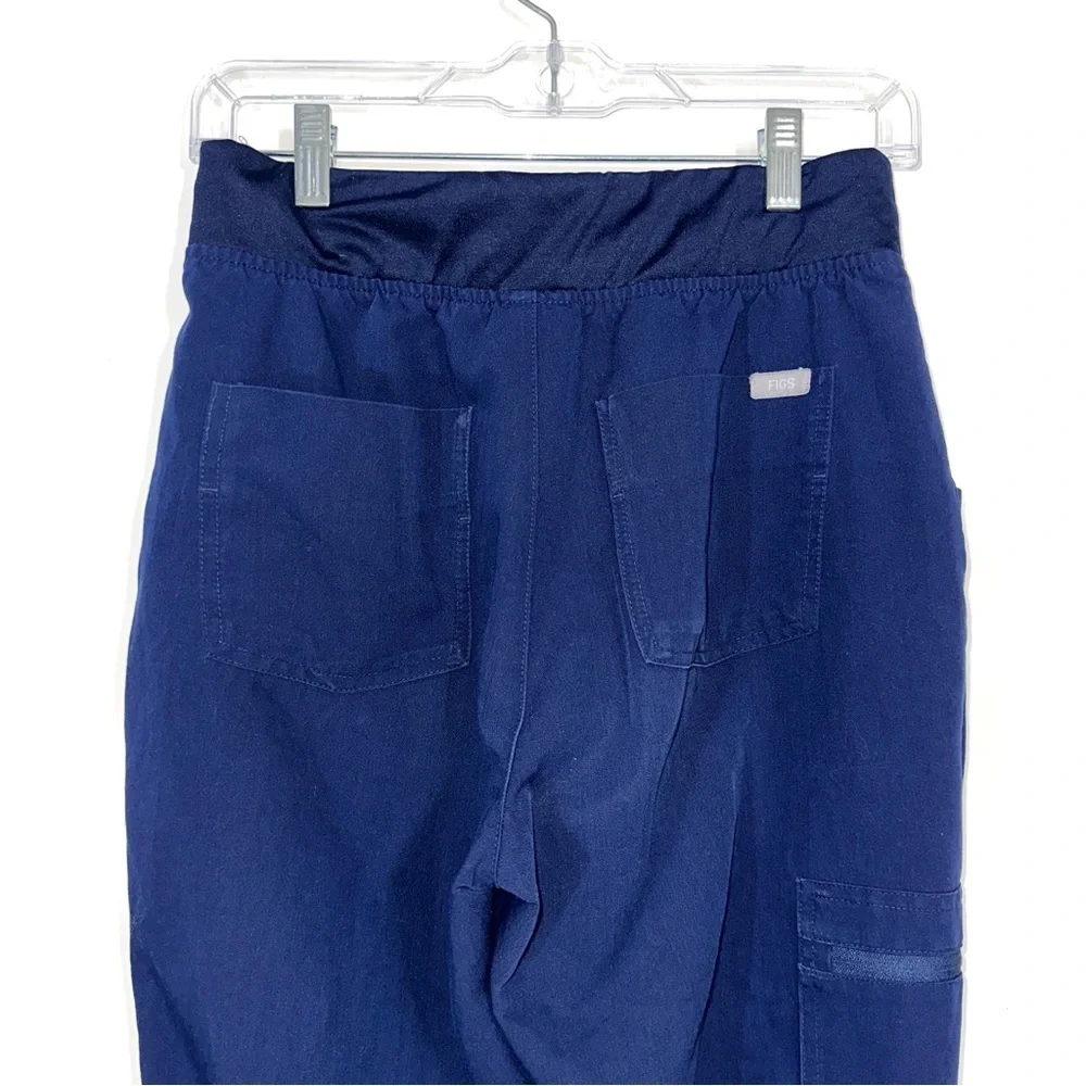 Women’s FIGS Blue Jogger Scrub Pants - Picture 6 of 8
